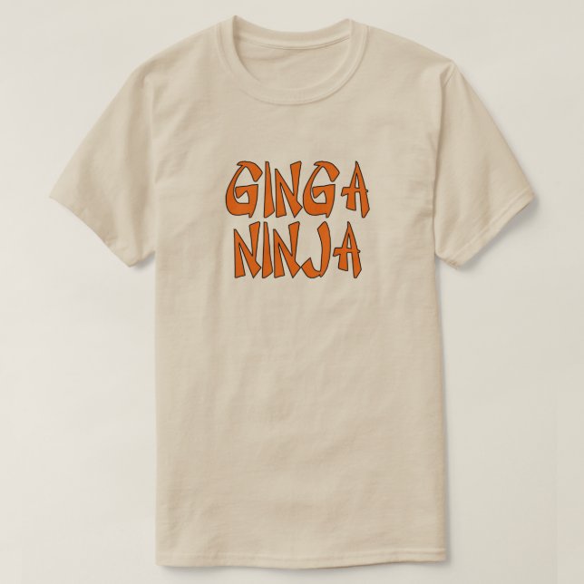 T-SHIRT GINGA NINJA. (Design devant)