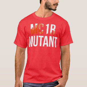 T-shirt Gingembre à tête rouge drôle de mutant Mc1R