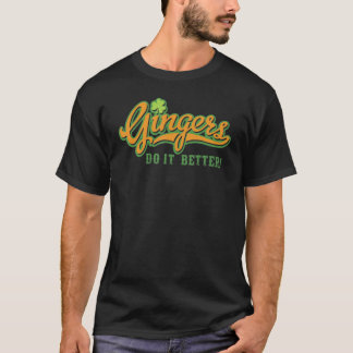 T-shirt Gingembre Drôle Ginginginggingembre Faire Mieux Gi