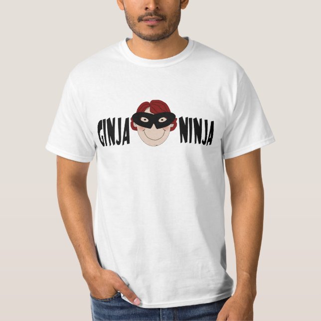 T-shirt Gingembre Ninja (Devant)