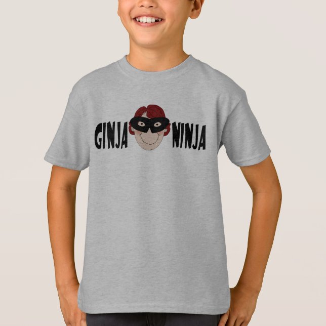 T-shirt Gingembre Ninja (Devant)