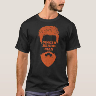 T-shirt Ginger Beth Man Redhead Ginger Papa Père Mens