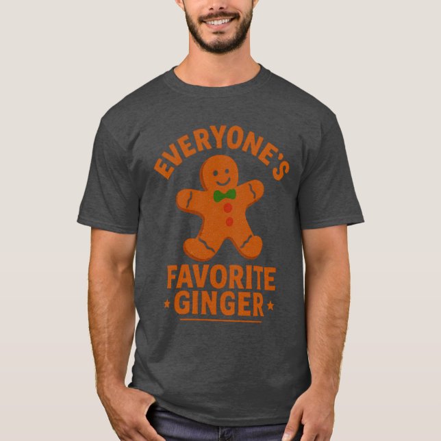 T-shirt Ginger préféré de tout le monde (Devant)