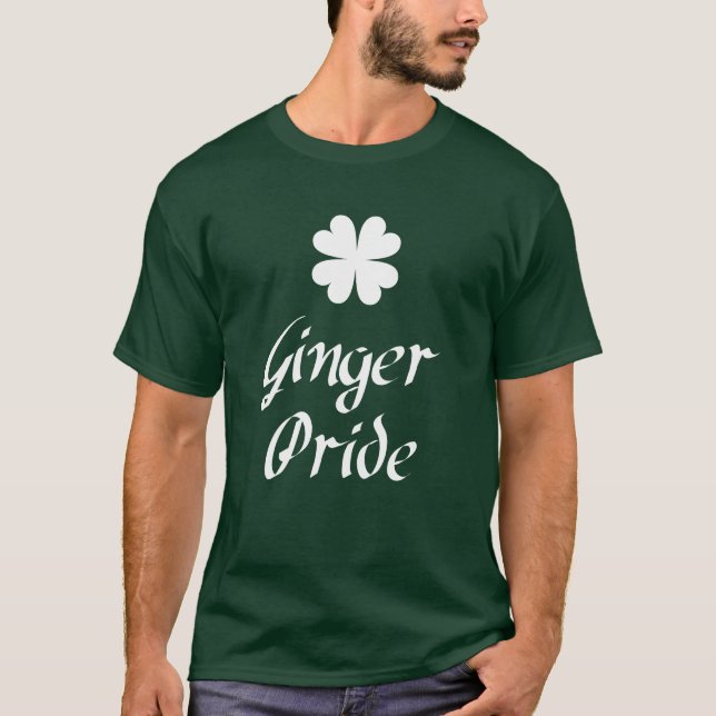 T-shirt Ginger Pride - Jour de la Saint Patrick (Devant)