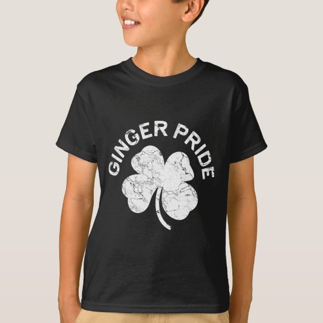 T-shirt Ginger Pride Shirt Irish Men Women St Patricks Day (Devant)