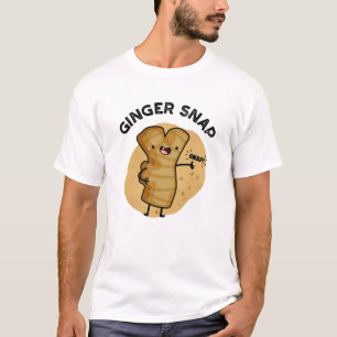 T-shirt Ginger Snap Funny Food Herb Spice Pun