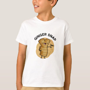 T-shirt Ginger Snap Funny Food Herb Spice Pun