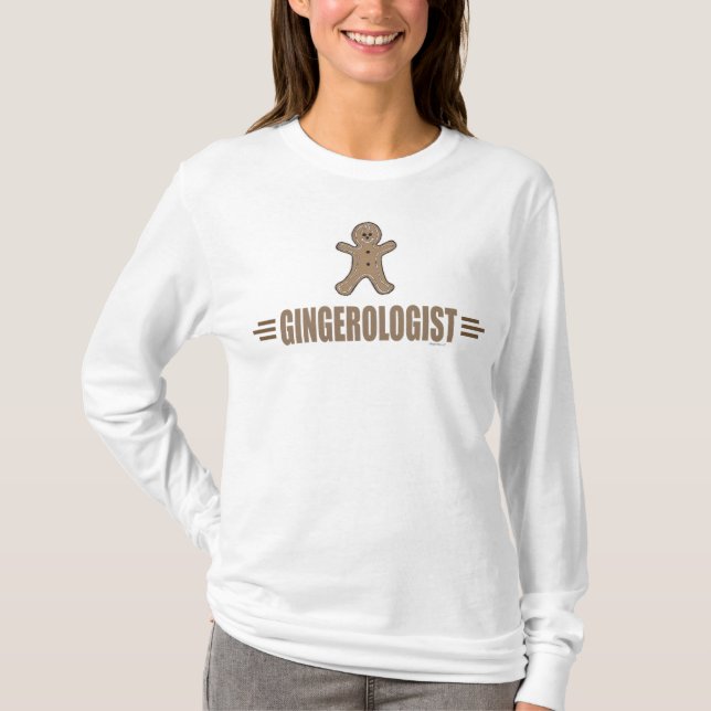 T-shirt Gingerbread amusant (Devant)