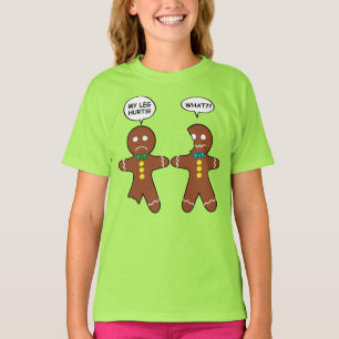 T-shirt Gingerbread Cookie Christmas Humour Green