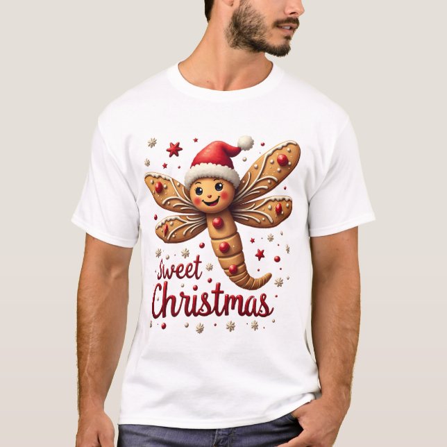 T-shirt Gingerbread Dragonfly (Devant)