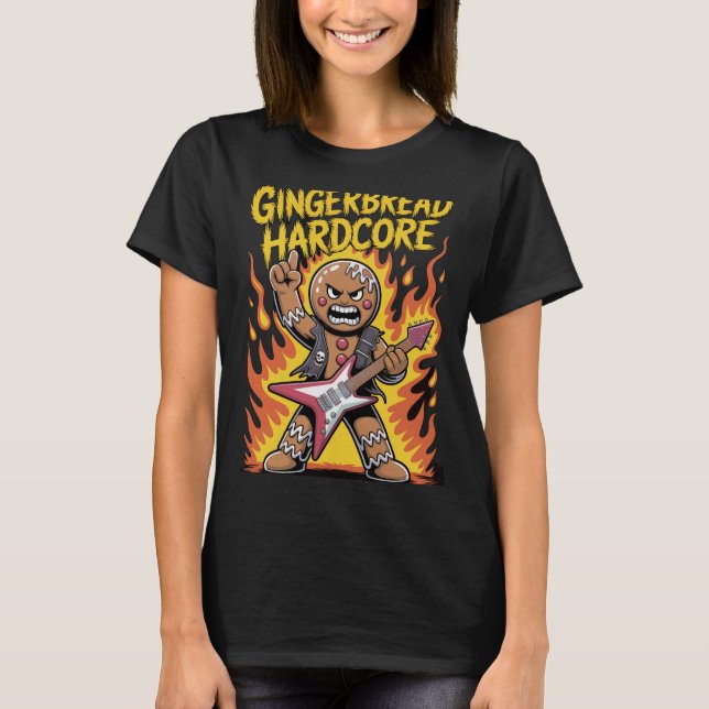 T-shirt Gingerbread Hardcore (Devant)