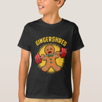 Gingersher Funny Gingerbread Homme Gym Bodybuildin