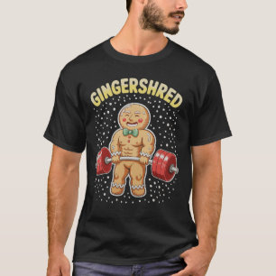 T-shirt Gingershred Noël Pain d'épice Gymnastique Culturis