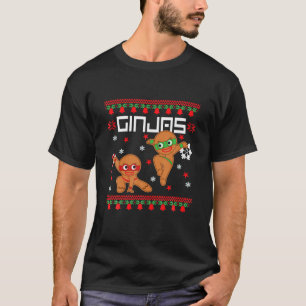 T-shirt Ginjas Pain d'épices Ninjas Drôle Vilain Swe de No