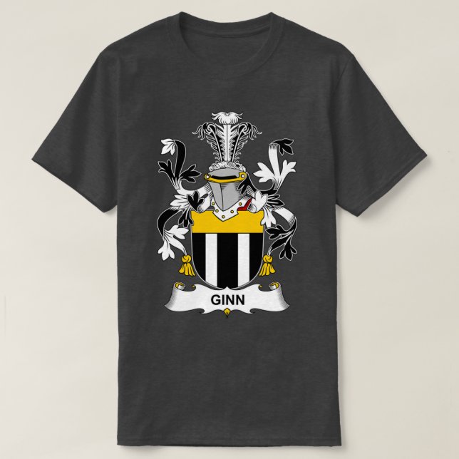 T-shirt Ginn Coat of Arms Family (Design devant)
