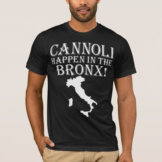 T-SHIRT GIOVANNI PAOLO CANNOLI SE PRODUISENT DANS LE BRONX (Devant)