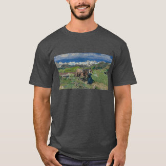 T-shirt Giovanni Segantini - Printemps dans les Alpes
