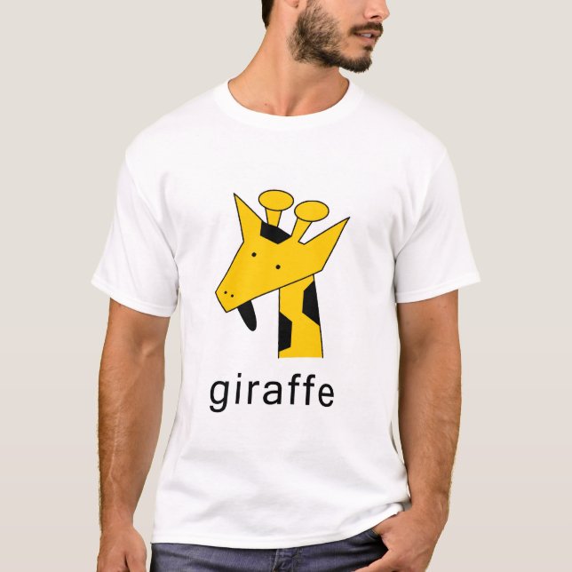T-shirt girafe (Devant)