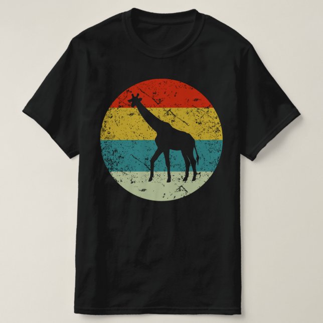 T-shirt girafe (Design devant)