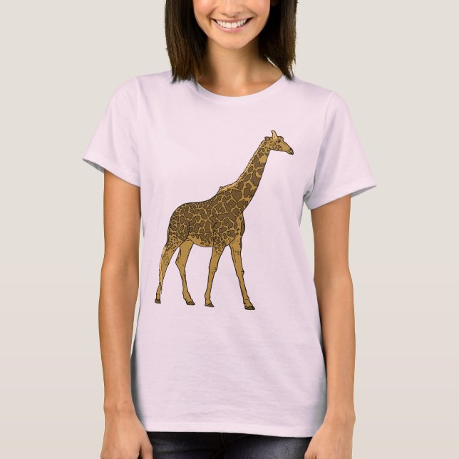 T-shirt Girafe aimable (Devant)