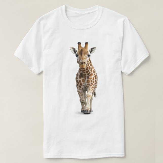 T-shirt Girafe Approchant (Design devant)