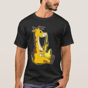 T-shirt Girafe at Music with Saxophone.PNG