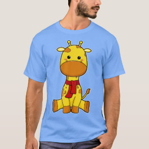 T-shirt Girafe avec Écharpe 1