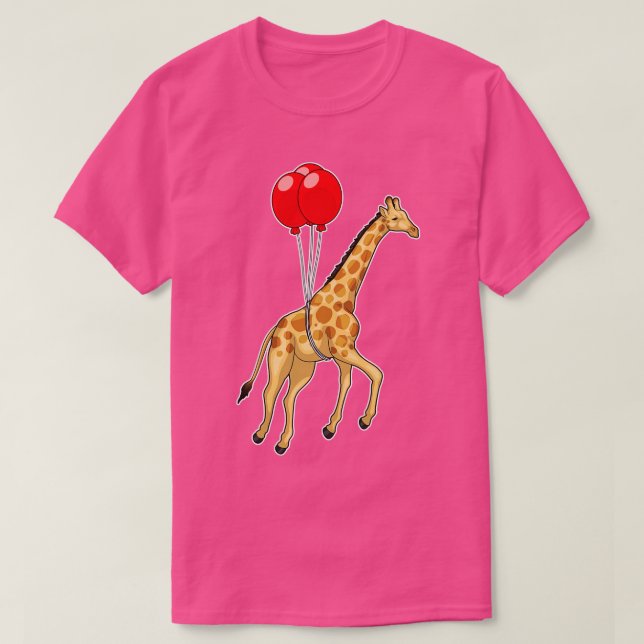 T-shirt Girafe balloon (Design devant)