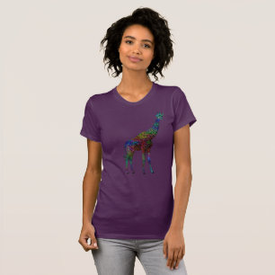 T-shirt Girafe colorée