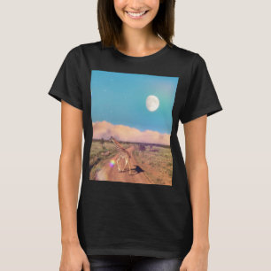 T-shirt Girafe Dans Le Serengeti - Lune Levante