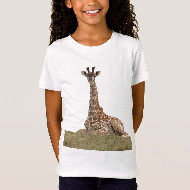 T-Shirt Girafe de bébé (Devant)