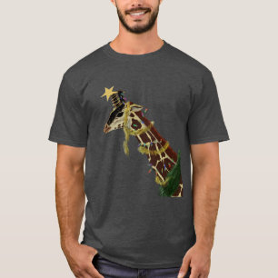 T-shirt Girafe de Christmas