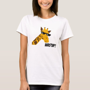 T-shirt girafe disant
