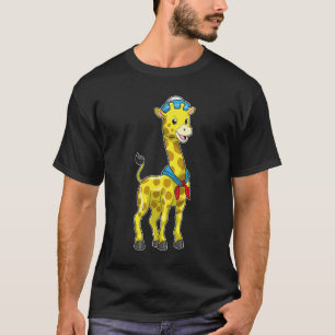 T-shirt Girafe en voile avec casquette de voile