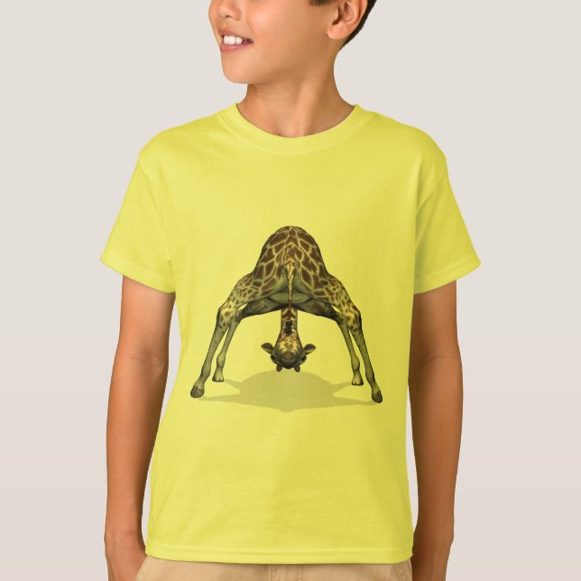 T-shirt Girafe flexible (Devant)