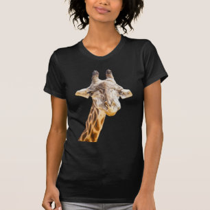 T-shirt Girafe Mignonne Drôle Faune Moderne