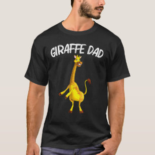 T-shirt Girafe Mignonne Pour Papa Faune La Plus Grande Ani