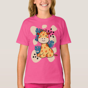 T-shirt Girafe nouveau-né