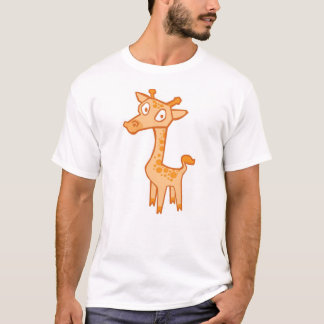 T-shirt Girafe - orange