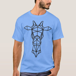 T-shirt girafe origami 13