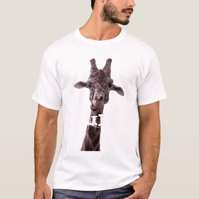 T-shirt Girafe, 'PETITE GORGÉE ? (Devant)