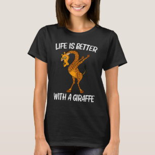 T-shirt Girafe Pour Hommes Femmes Safari Sauvage Zoo Anima