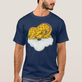 T-shirt Girafe Sur Nuages Animaux Drôles fille