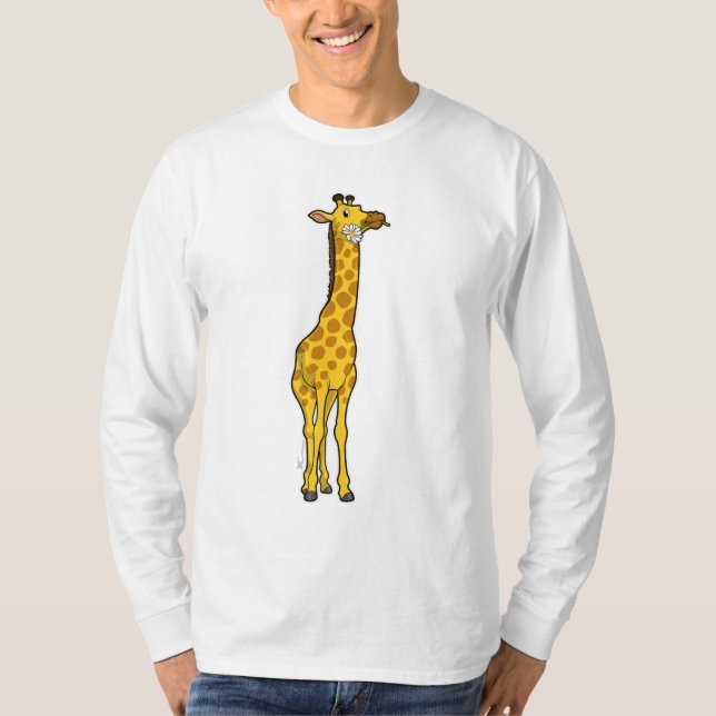 T-shirt Girafe with Daisy (Devant)
