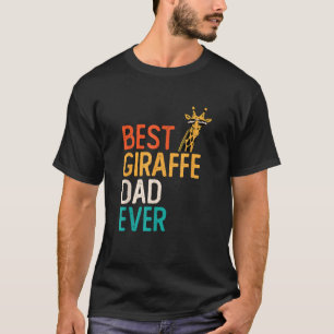 T-shirt Giraff Zoo Amoureux des animaux Funny Giraffe Père