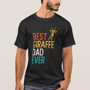 T-shirt Giraff Zoo Amoureux des animaux Funny Giraffe Père