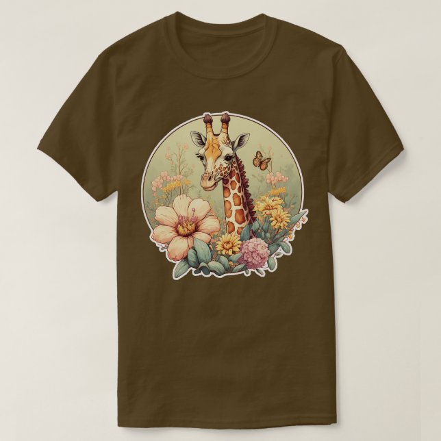 T-shirt Giraffe (Design devant)