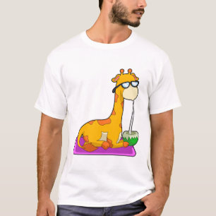 T-shirt Giraffe à la noix de coco