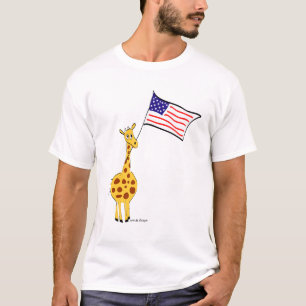 T-shirt Giraffe américaine