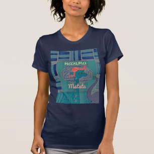 T-shirt Giraffe Art Joueuse : Un Plaisir Africain
